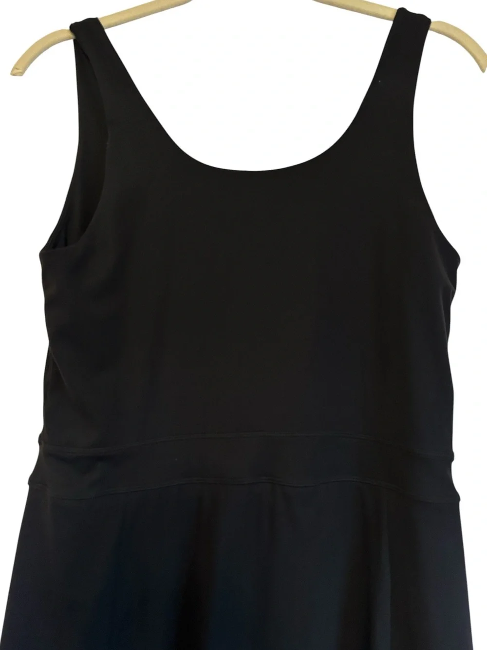 SPLITS59 Martina Tennis Dress Medium Black Built In Shorts Pickleball‎ Golf